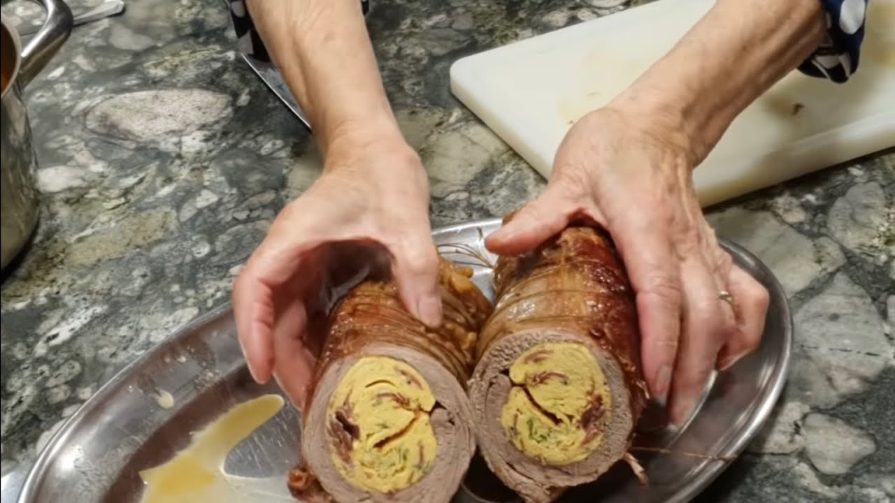 Rollo de carne de güela Pepi