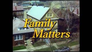 Family Matters Intro Theme