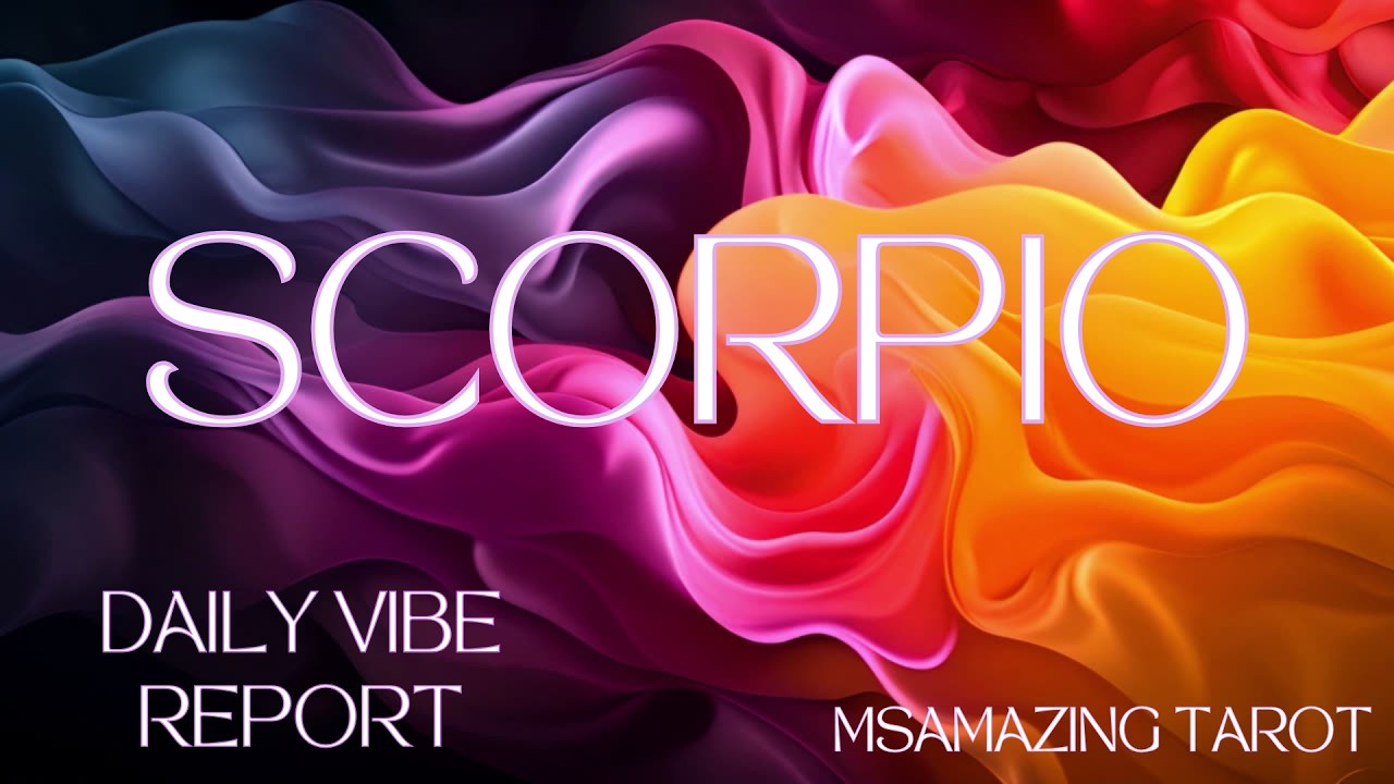 SCORPIO ♏️ DAILY VIBE REPORT 📜 YOU GOT YOUR GROOVE BACK —  NOW THEY’RE STUCK LIKE CHUCK | FEB 26, 26