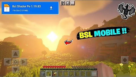 Finally! BSL Shader for Minecraft PE 1.19.83 / 1.20 💞 | Render Dragon [ Working ✅ ] Part 6