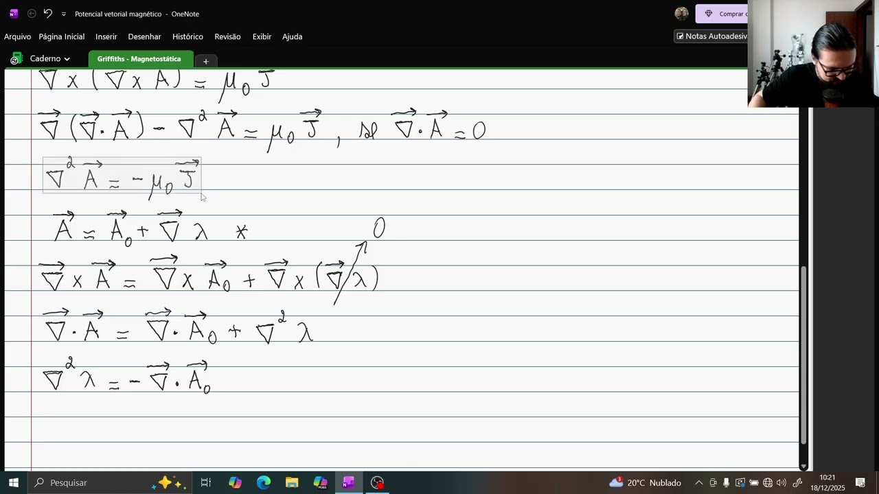 Potencial vetorial magnético