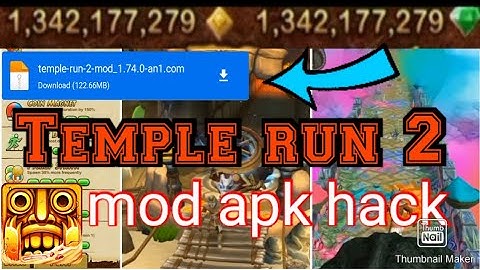 Temple run 2 mod apk hacked version...unlimited money and gems...all player and map unlock mediafire