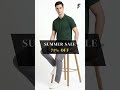 🔥 SUMMER SALE IS LIVE! 71% OFF 😱 #excello #polotshirt #purecotton #ytshorts #shortsfeed #viralshorts