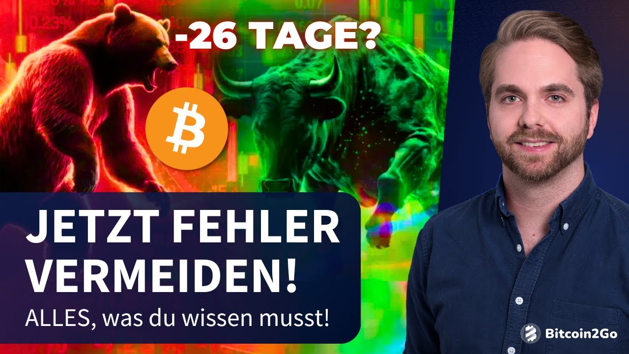 Bitcoin & Krypto: Der COUNTDOWN läuft! - Darauf kommt es JETZT an!