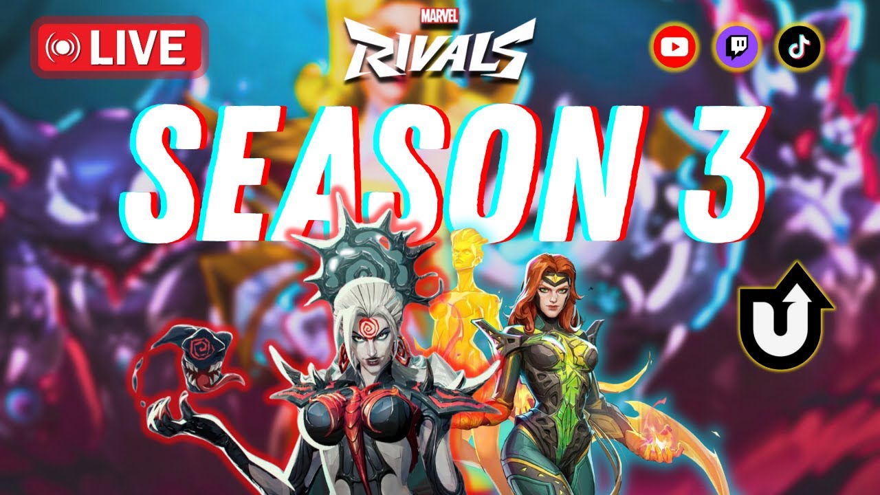 [🔴LIVE] MARVEL RIVALS S3 GRIND!!! (VIEWER PLAYER) - Comments enabled ‼ ...