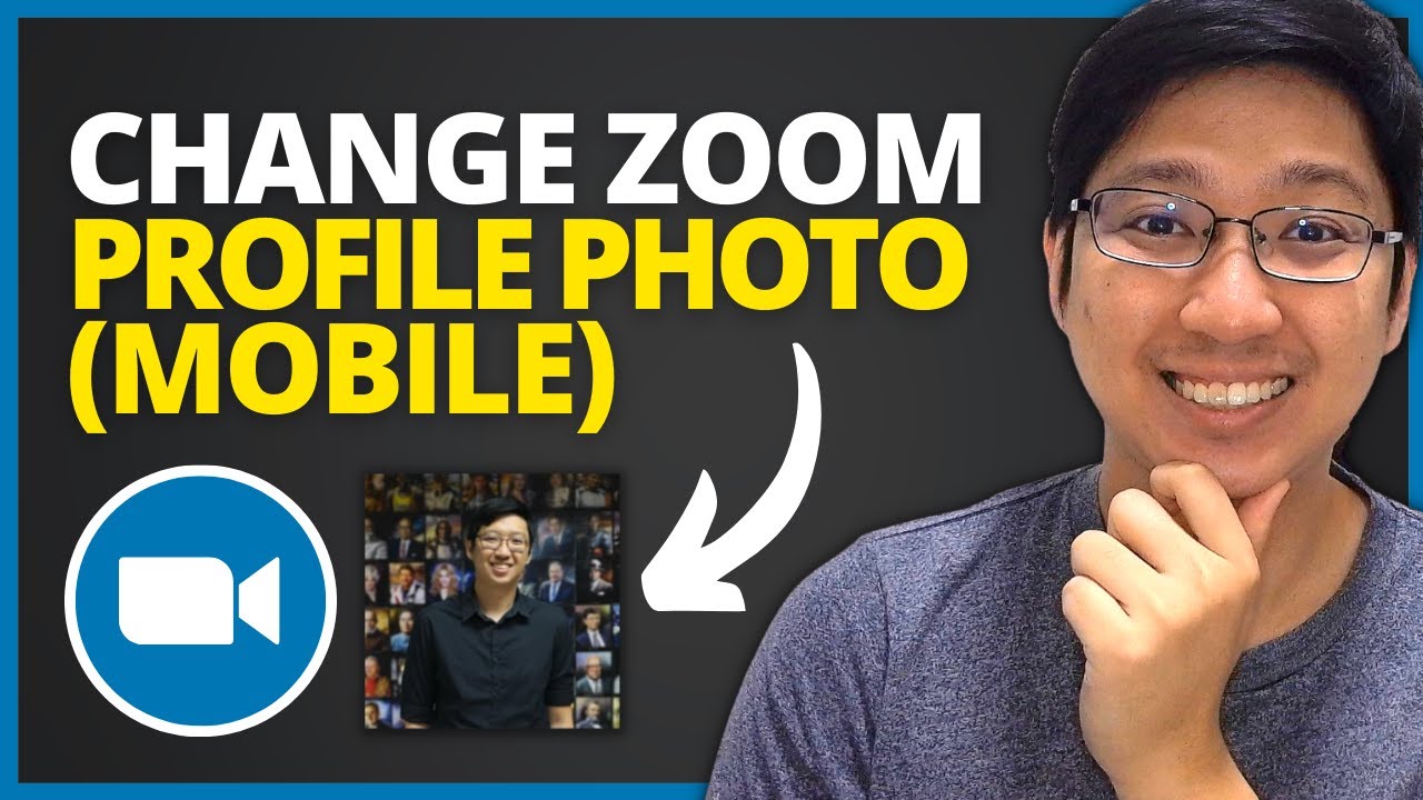 How to Change Profile Picture in Zoom Mobile [UPDATED Tutorial] YouTube