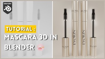 Realistic Mascara Product Modeling (Beginner Guide) Blender 4.4