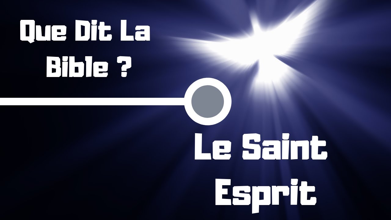 Que dit la Bible ? Le Saint Esprit. YouTube