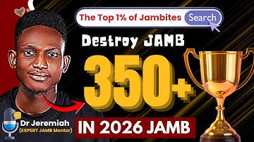 HOE JE IN 2026 EEN SCORE VAN 350+ KUNT BEREIKEN IN DE JAMB EN DE TOP IN NIGERIA KUNT VEROVEREN ||...