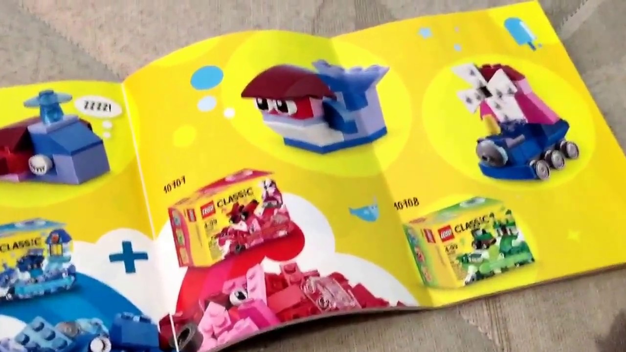 Unboxing lego blue creative box