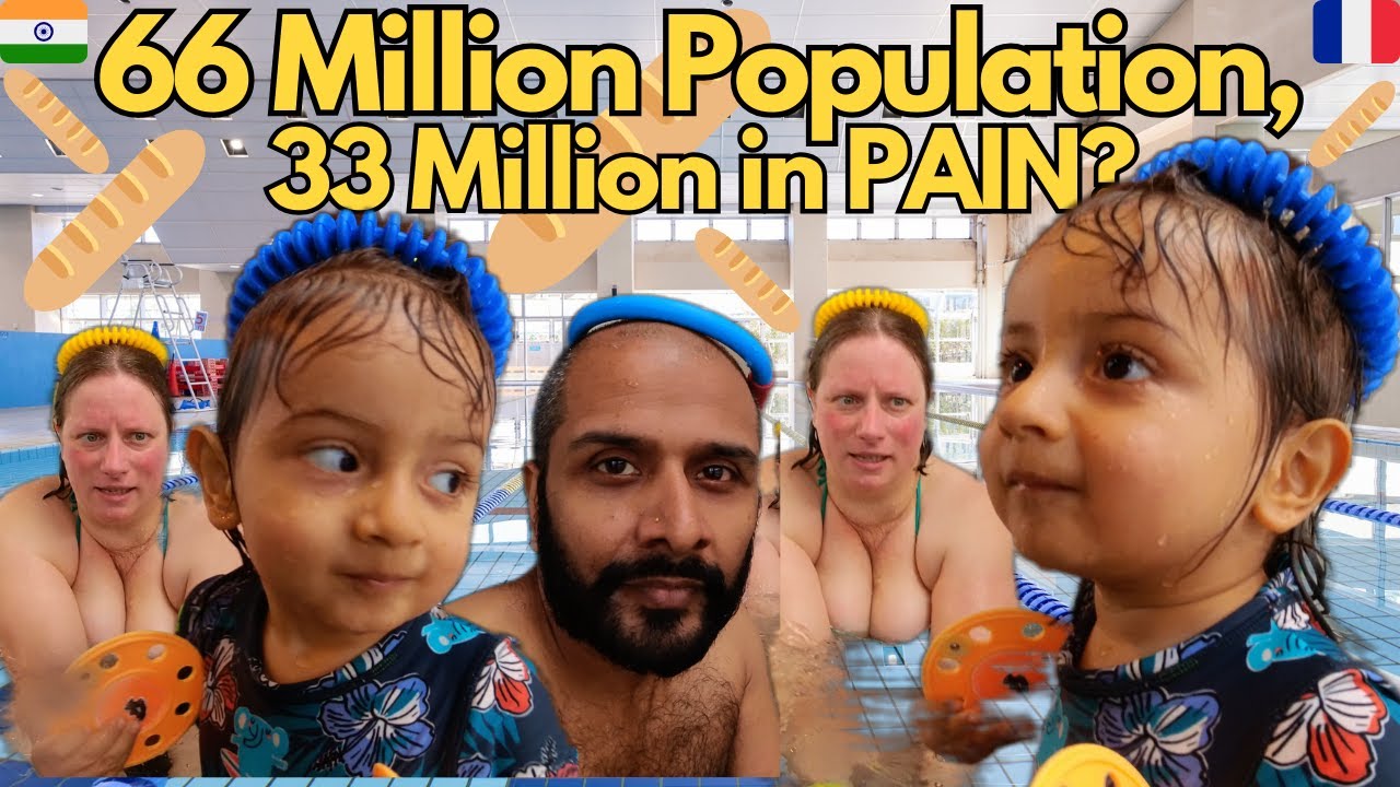 35 Million a Day? Pain" in France: What Does It Really Mean? & Bhaiya ji's Swimming Pool🇮🇳🇫🇷