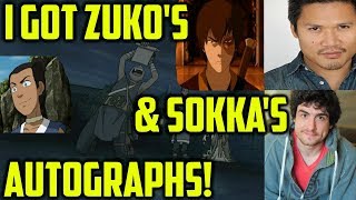 I got Zukos & Sokkas autographs! San Diego Comic Con 2018 Trip