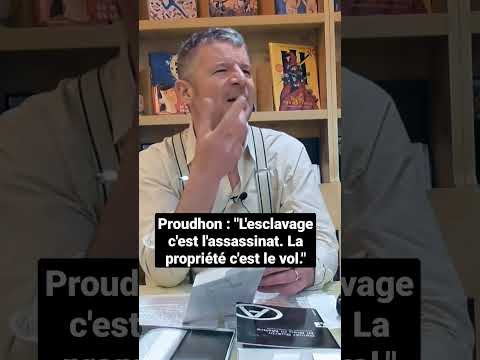 PROUDHON : 'L'esclavage