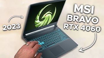 2023 MSI Bravo RTX 4060 Unboxing