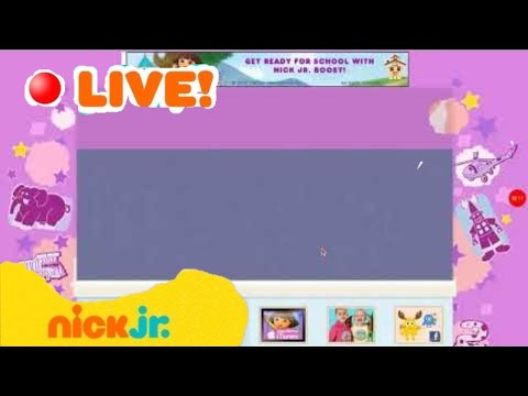 Nick Jr website live stream - YouTube
