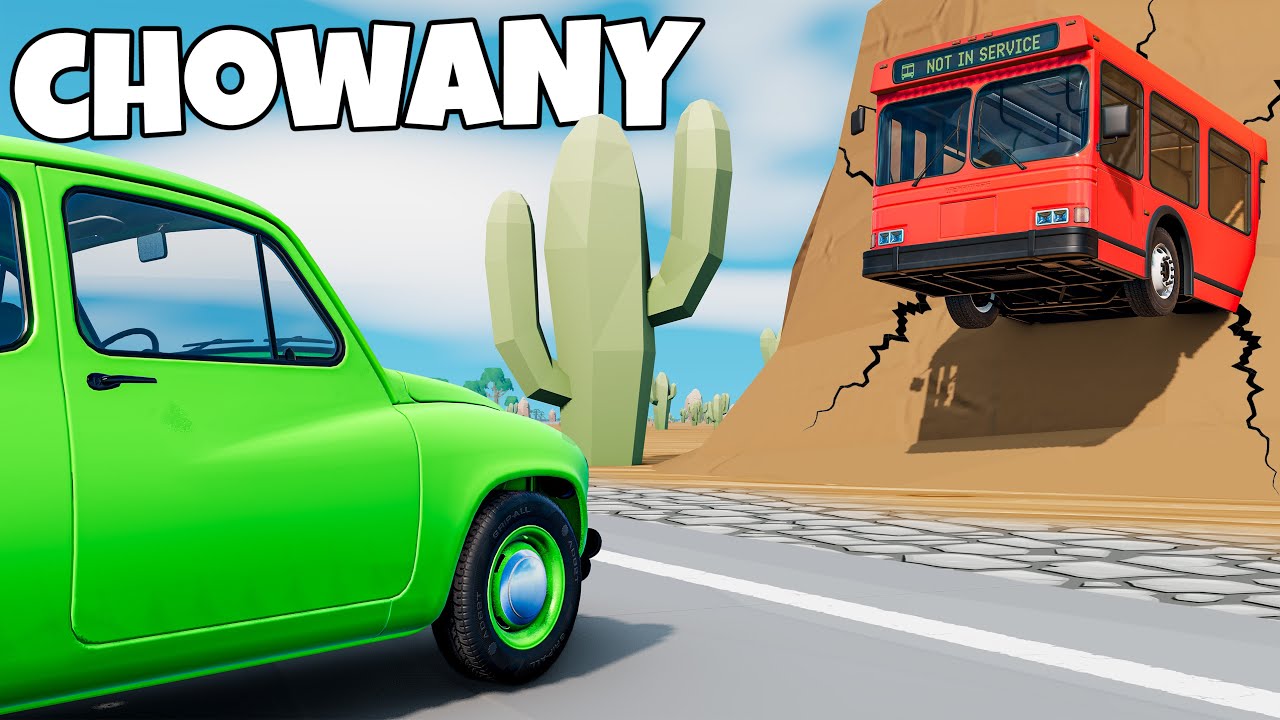 ❄️ CHOWANY ZOMBIE! CORAZ WIĘKSZA MAPA!? | BeamNG Drive |