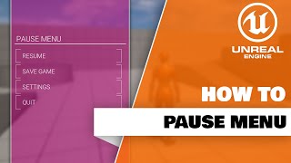 UNREAL ENGINE 5 | How to make simple PAUSE MENU