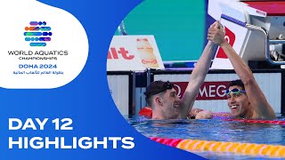 Day 12 | Highlights | World Aquatics Championships - Doha 2024
