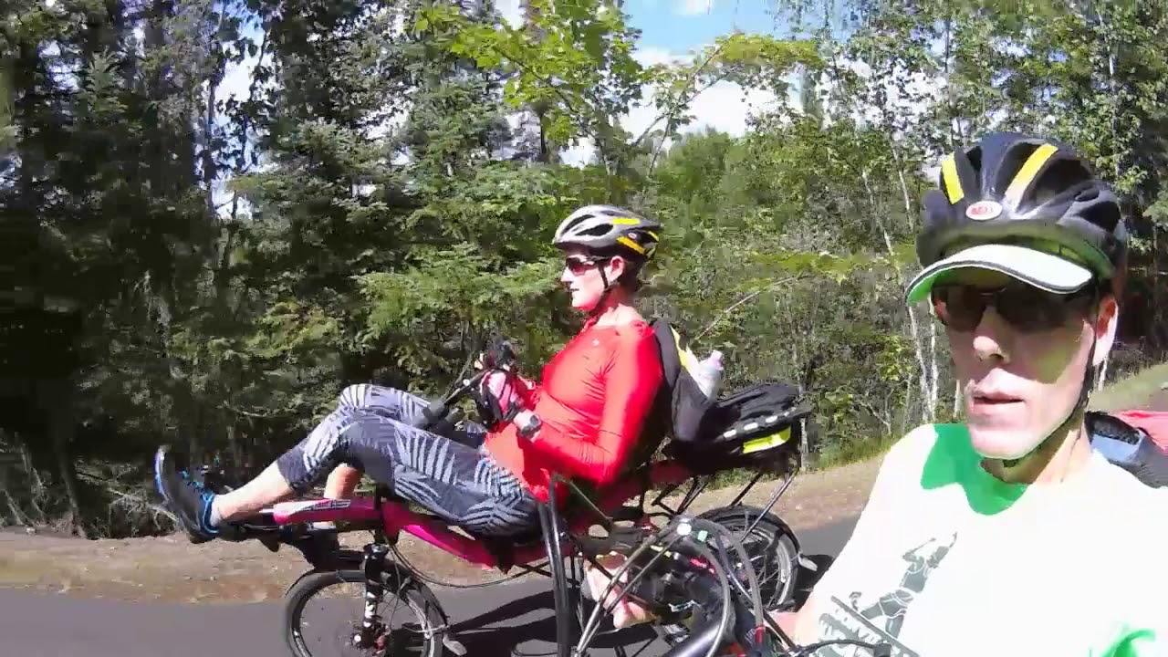 Azub Mini Ride Mesabi Trail Ely Lake to Virginia. MN YouTube