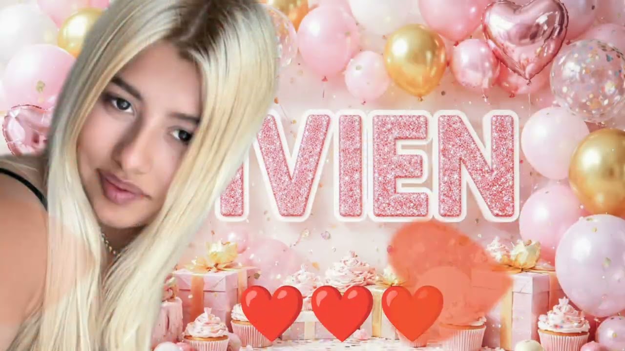 K 18 narodeninám Pre Vivien od Brata Sestry a Švagriny❤️