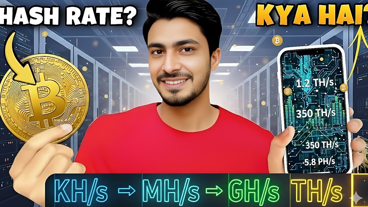 Hash Rate Explained With Simple Examples (Mining Basics 2025) - YouTube