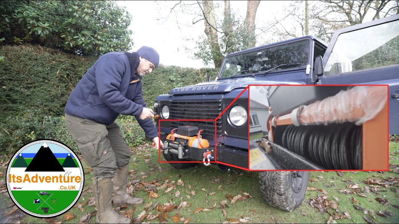 Defender Winch first use