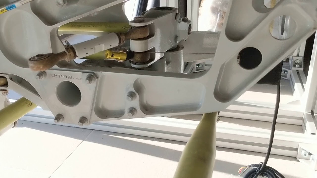 Rudder String Potentiometer