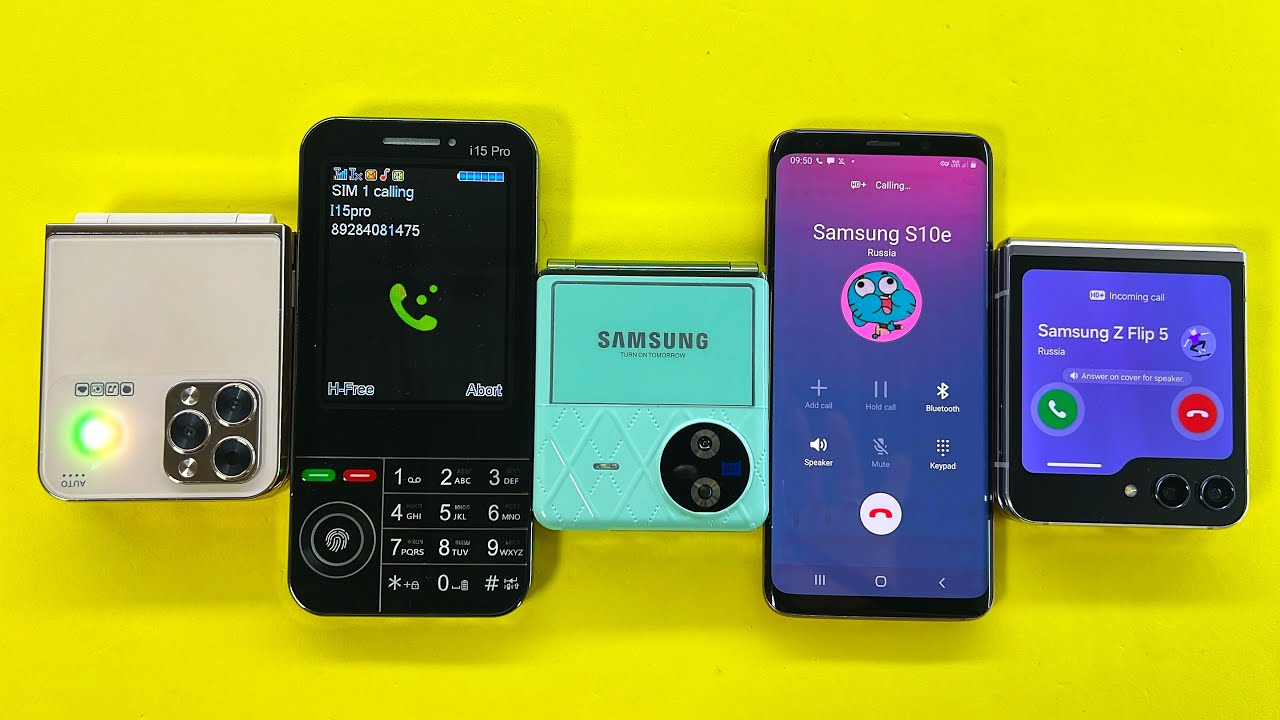 Madness Incoming + Outgoing Call Samsung Z Flip 5, Flip 7, Samsung S9, i15 Pro, i15 ProMax 