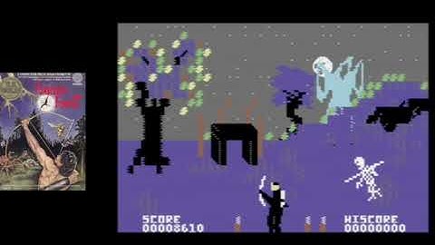 Forbidden Forest ALL ENEMIES and a POKE TRICK! Commodore 64