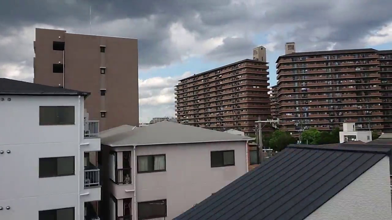 JR Kyobashi and Hanaten station on JR Gakken toshi  line in Osaka city,Japan 3rd of September,2018