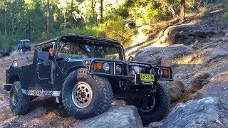 Hummer Offroading - H1 First 4x4 Test 40 inch Nitto Tyres Hummer Offroading - H1 First 4x4 Test 40 inch Nitto Tyres