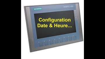 Synchronisation Horloge KTP700 Basic