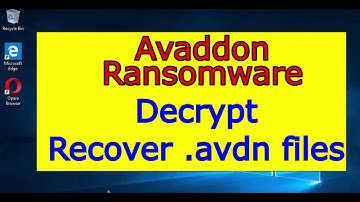 Avaddon ransomware. Avdn file virus. How to decrypt, recover .avdn files.
