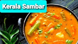 നാടൻ കേരള സാമ്പാർ||Easy and Tasty Kerala Sambar|| Sambar for Bachelors||