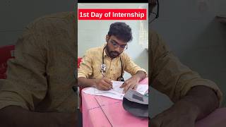 1st Day of Internship in MBBS #mbbslife #internship #neet #medico #minivlog