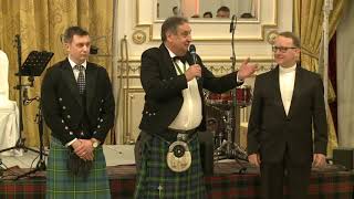 2019 Budapest Burns Supper - Selkirk Grace