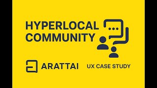 Hyperlocal Community Groups for Arattai