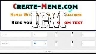 Create-Meme.com Tutorial adding text in top and bottom screenshot 5