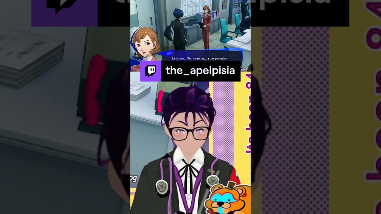 This Vtuber knows what you do in your free time || #Persona3reload