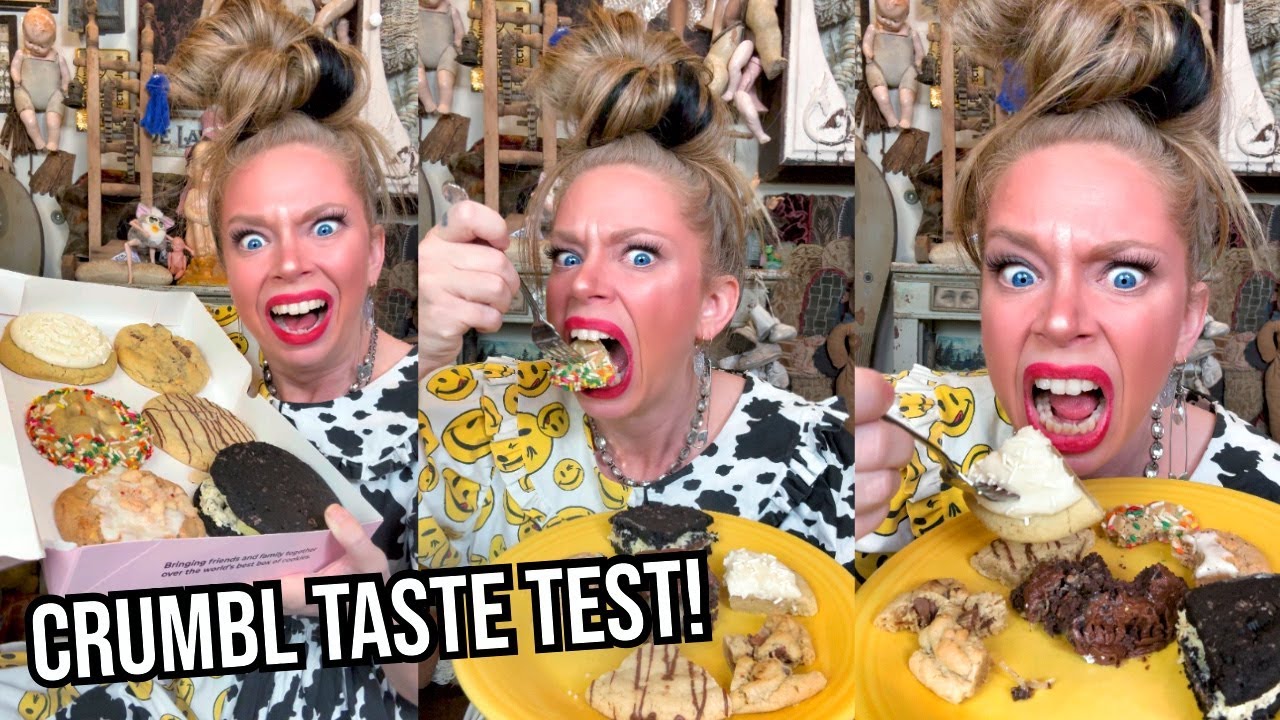 Rating BEST & WORST Crumbl Cookies! (Trying Crumbl For The First Time