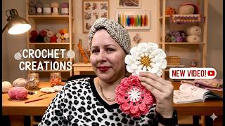 COMO TEJER FLORES GRANDES A CROCHET 
