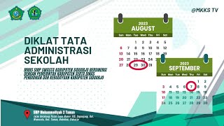 Diklat Tata Administrasi Sekolah Bagi Kepala Tata Usaha SMP Swasta di Kabupaten Sidoarjo