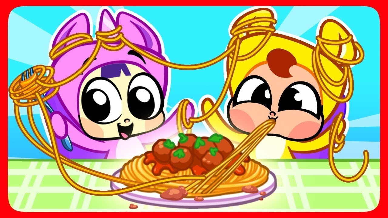 Healthy or Junk Food 🍏 Funny Food ADventure 🍕 Cartoons and Nursery Rhymes for Kids