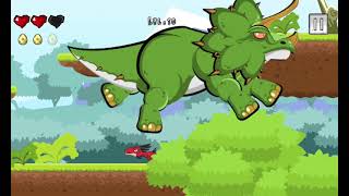 Escaping the largest dinosaur | Dinosaur Games | Egg rescue screenshot 2