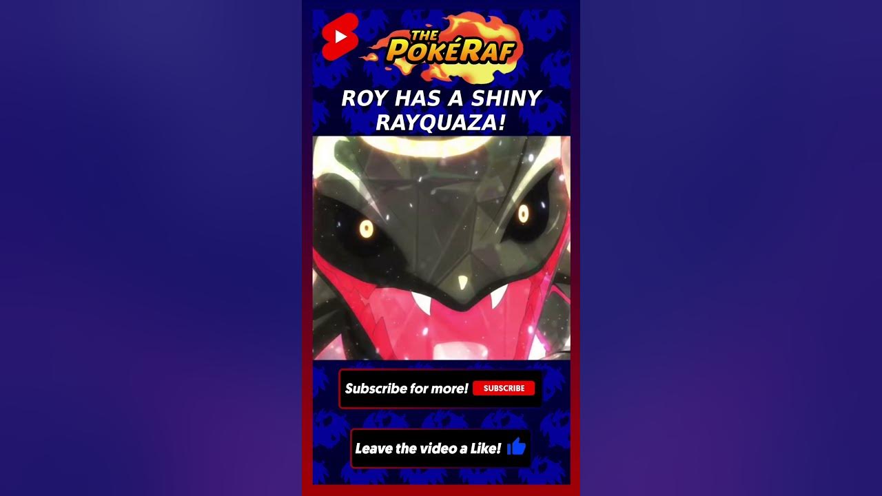Pokémon Horizons Just REVEALED Roy HAS A SHINY RAYQUAZA CONFIRMED! 