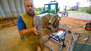 This Amish Firewood Bundler Will Actually Make You Money