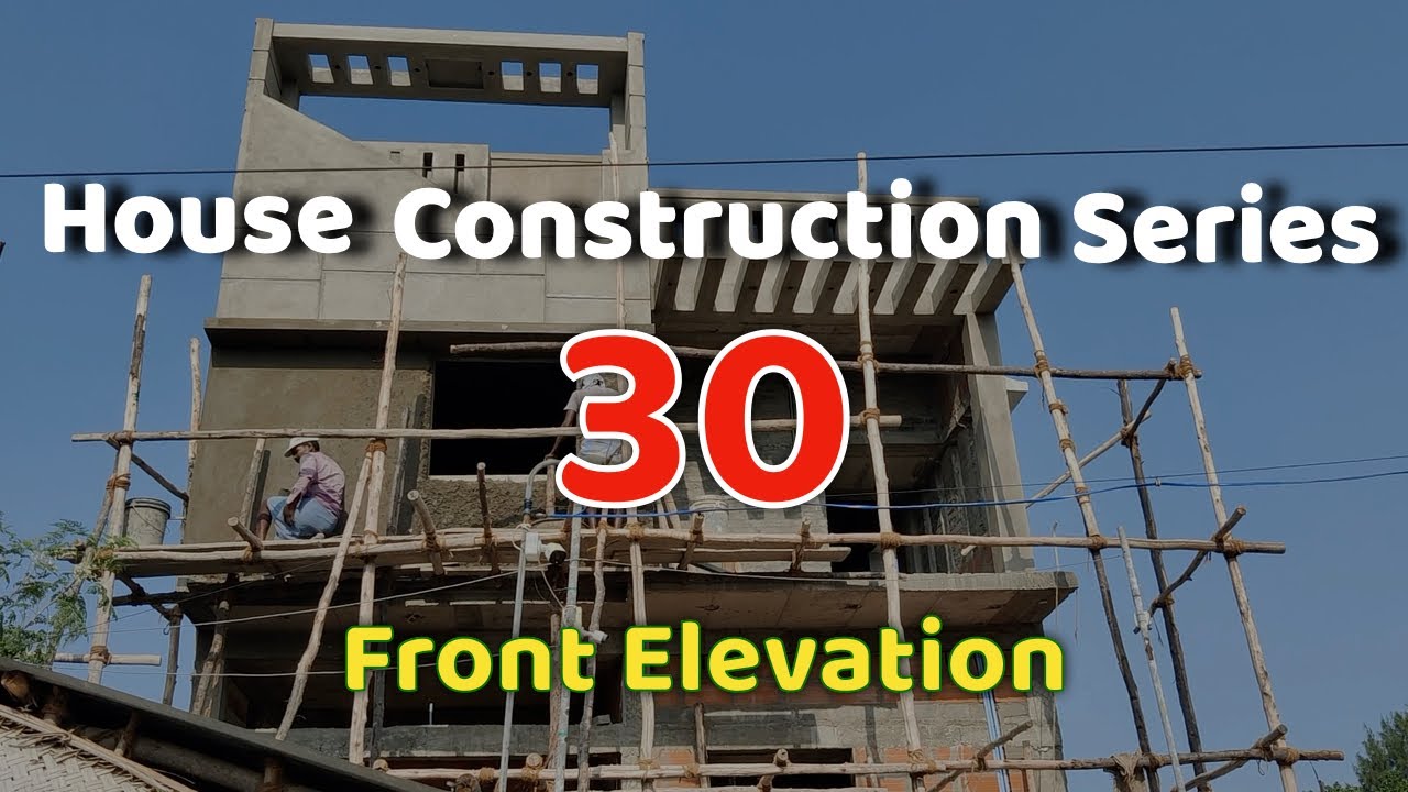 Visual Reference: Elevation Plastering House Construction 30