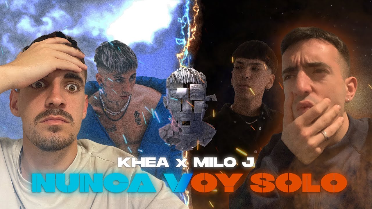 SELACOMIA | REACCIONANDO a KHEA, Milo J - NUNCA VOY SOLO (Visualizer ...