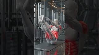 V Ups Core Workout #fitness #coreworkout #abs #fitnessjourney #workout #fatloss #sixpackabs #sixabs