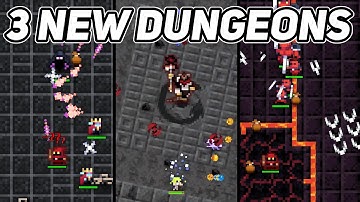 3 New RotMG Dungeons Showcase!! (GONE S3XU4L)